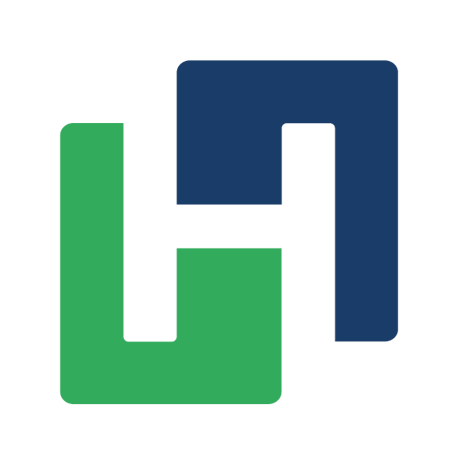 Hellebrekers Device Logo Green Blue